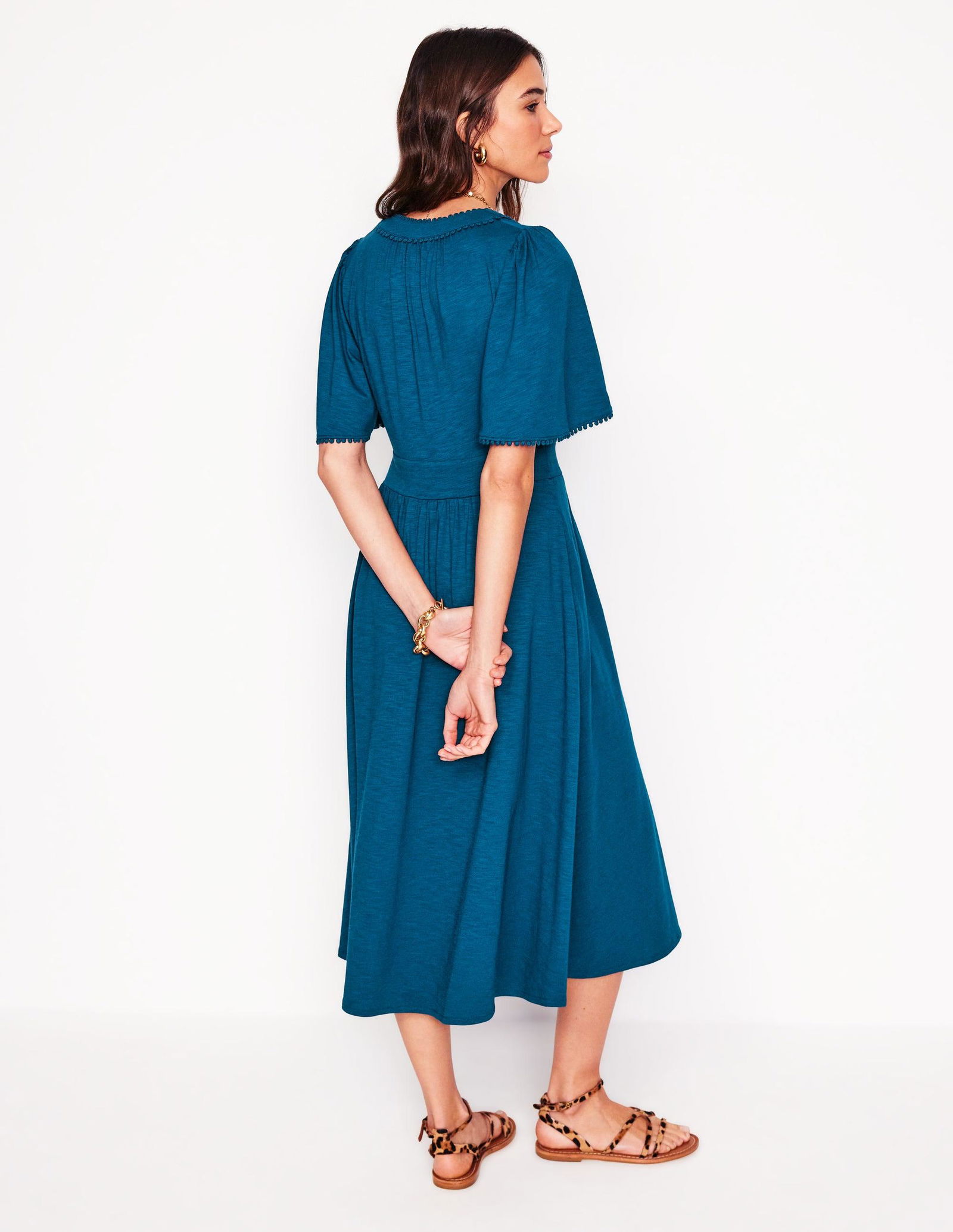 maddie trim jersey dress BODEN Maddie Trim Jersey Dress