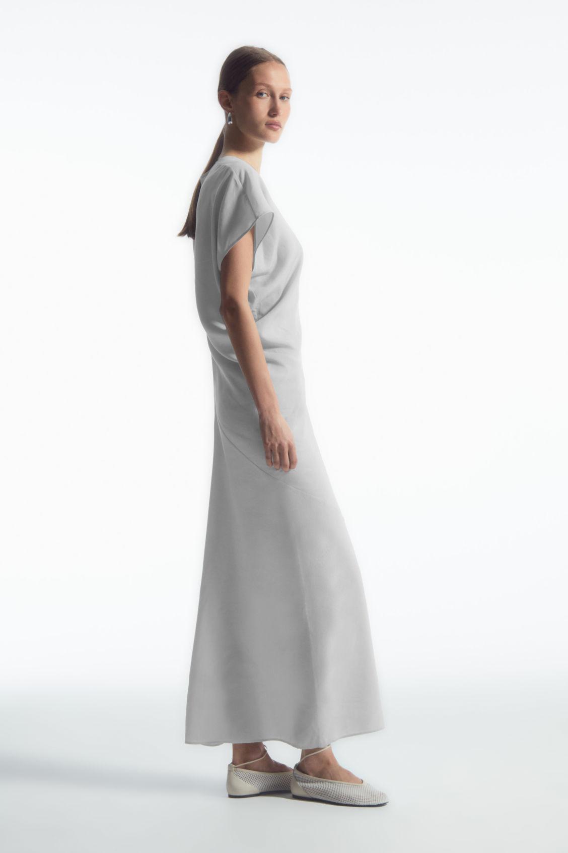 camila maxi dress Camila Maxi Dress Cream/Navy Stripe / Medium