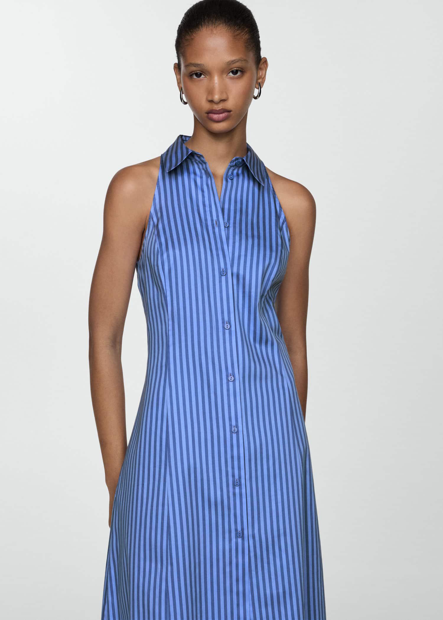 MANGO Striped Shirt Dress | endource MANGO Striped Shirt Dress | endource