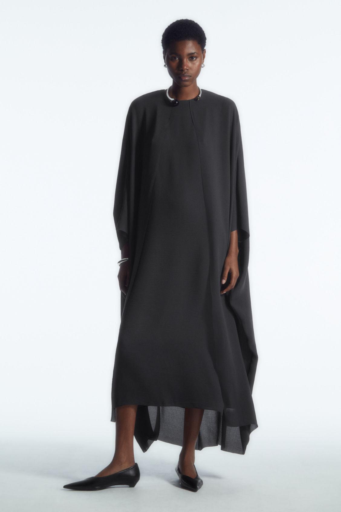 cos oversized kaftan midi dress COS Oversized Kaftan Dress