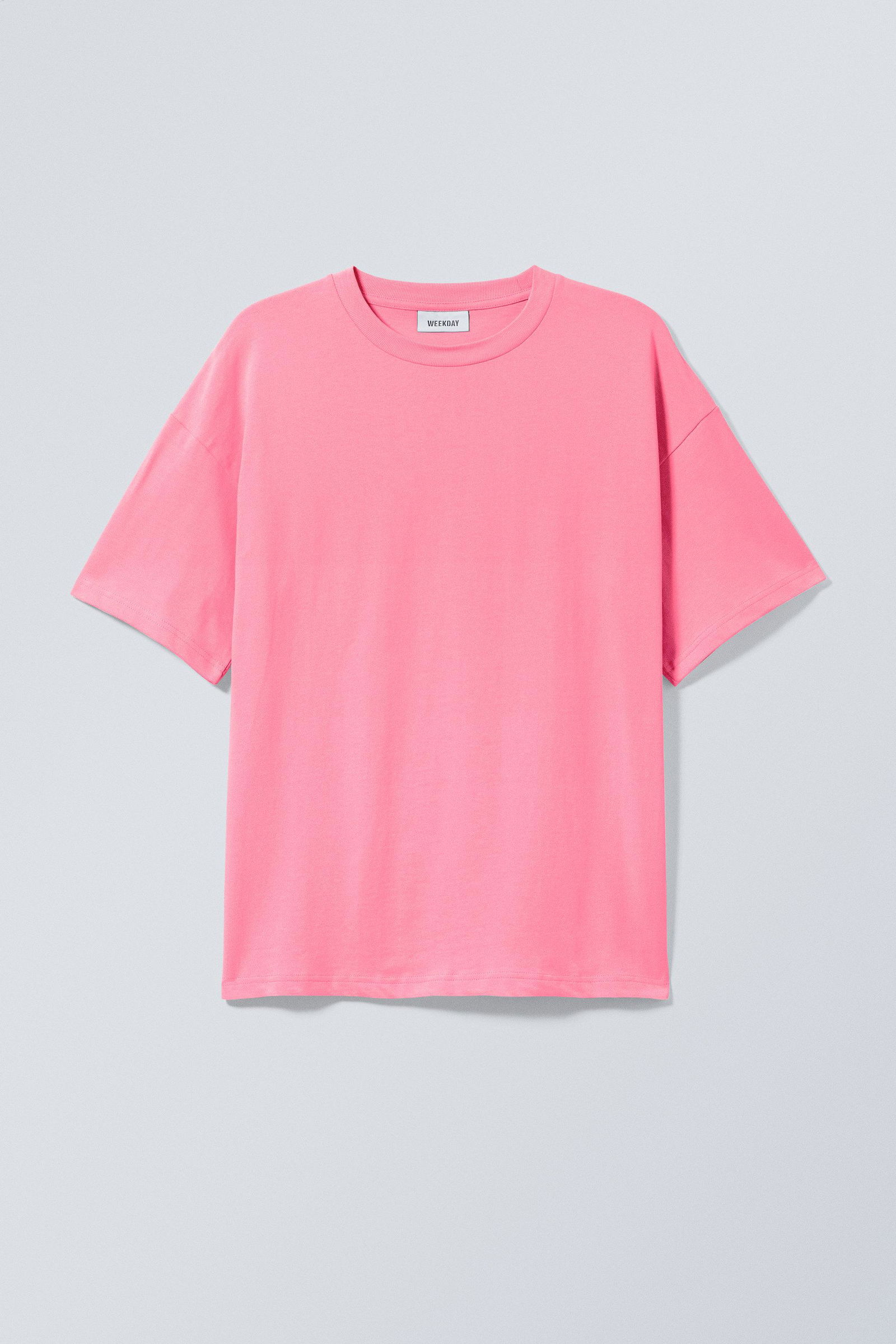 Pink Washed Boxy Fit T-Shirt