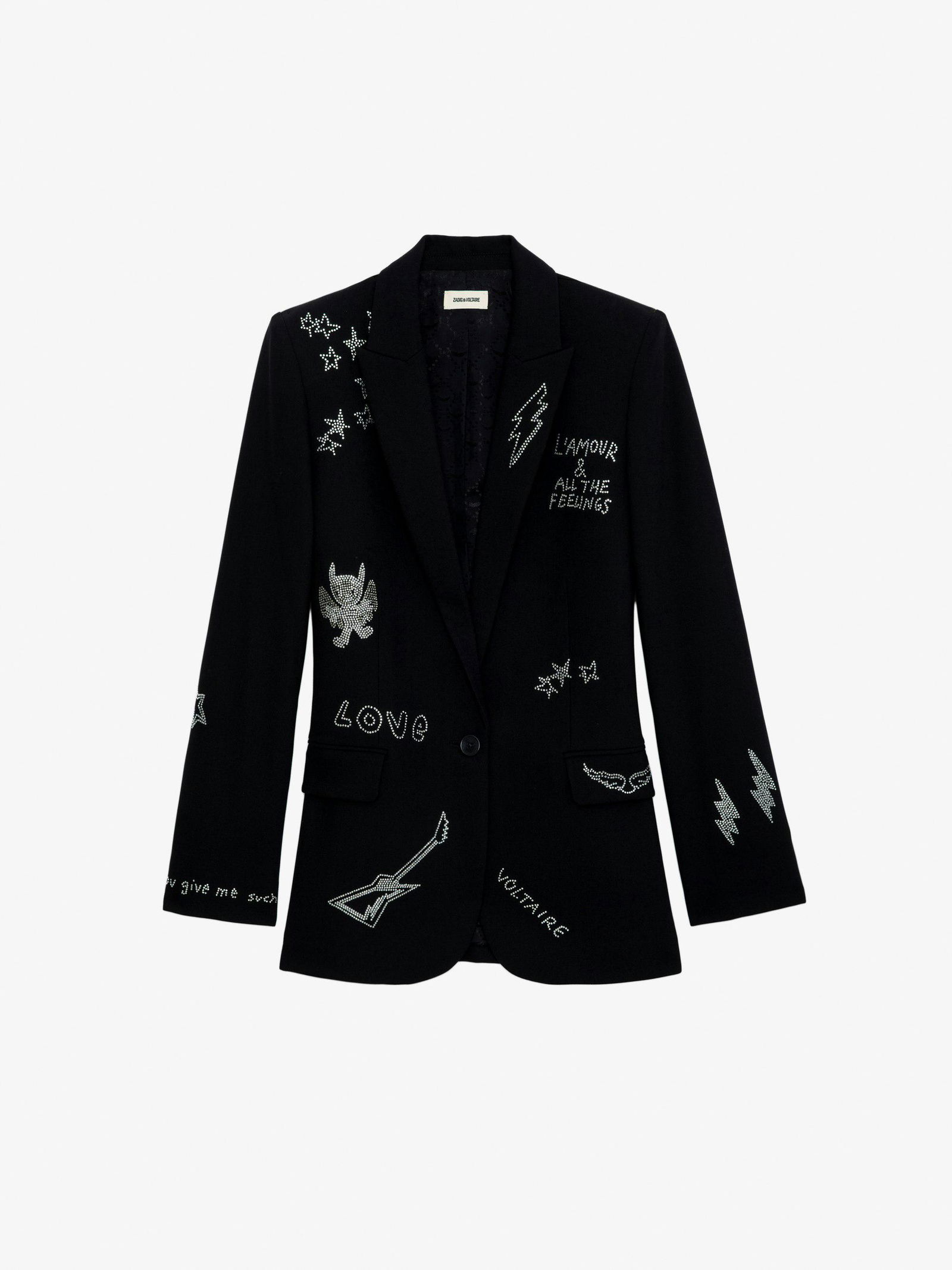 Zadig & Voltaire Valse Chine Strass Stars