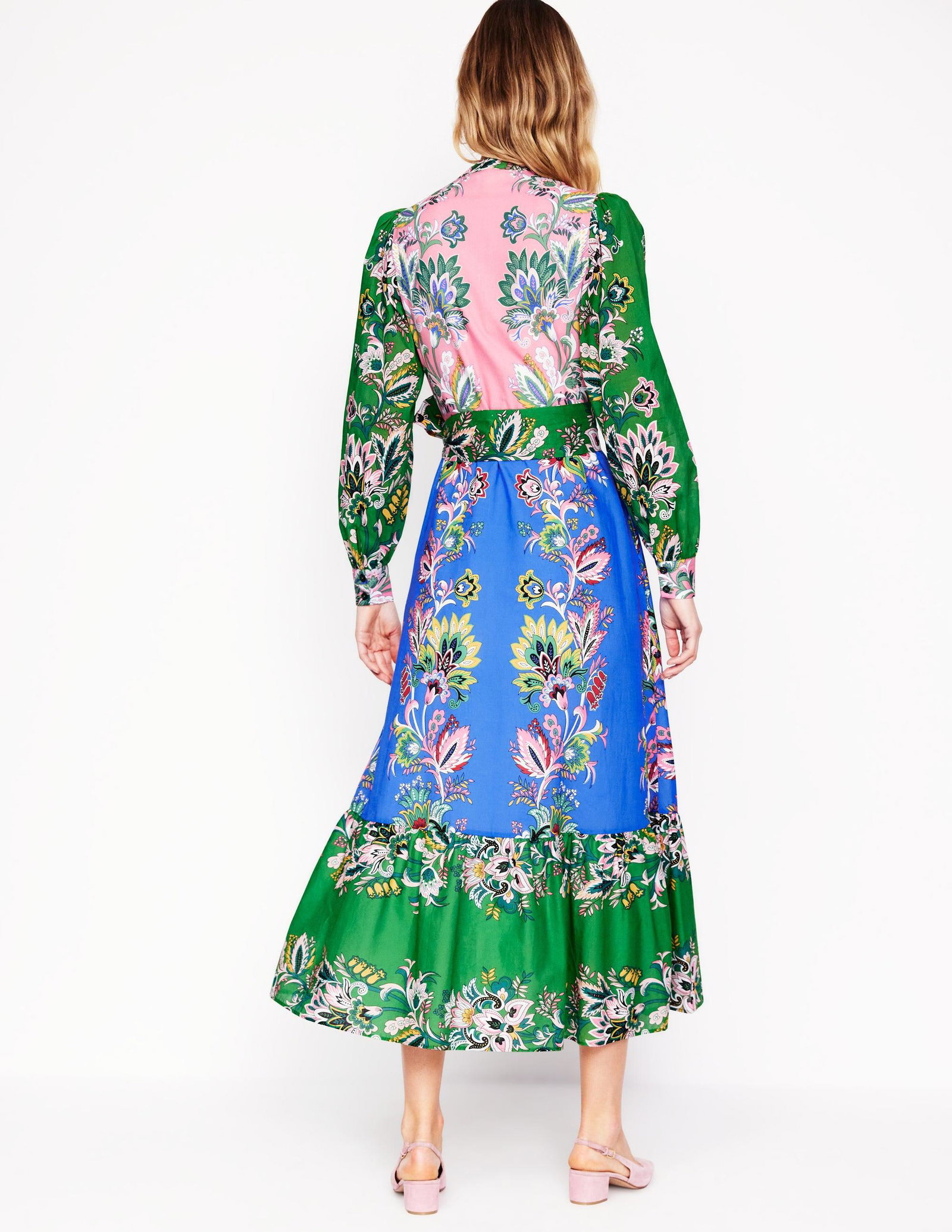 mia tiered shirt dress BODEN Mia Tiered Shirt Dress