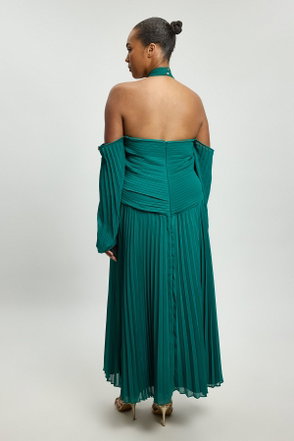 green dress with leaves Graceful Blooms Dress, Green – Chic Soul main image 0