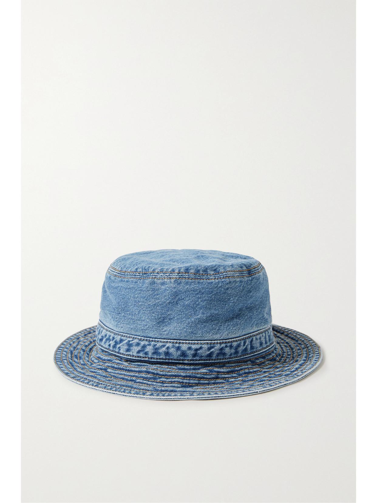 GANNI Organic Denim Bucket Hat | endource