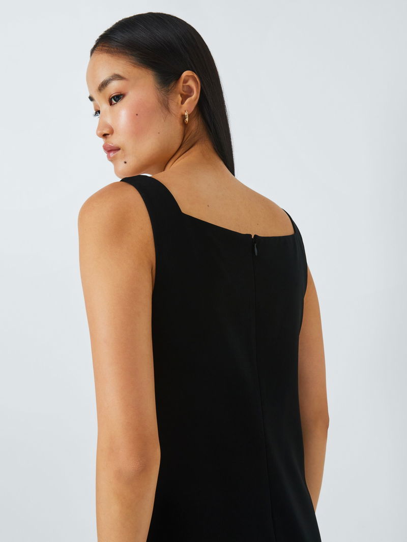 THEORY Square Neck Mini Shift Dress | endource