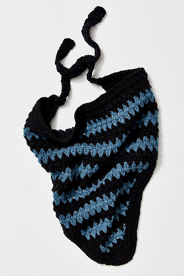 FREE PEOPLE Star Of The Show Crochet Hair Scarf | endource display picture 3