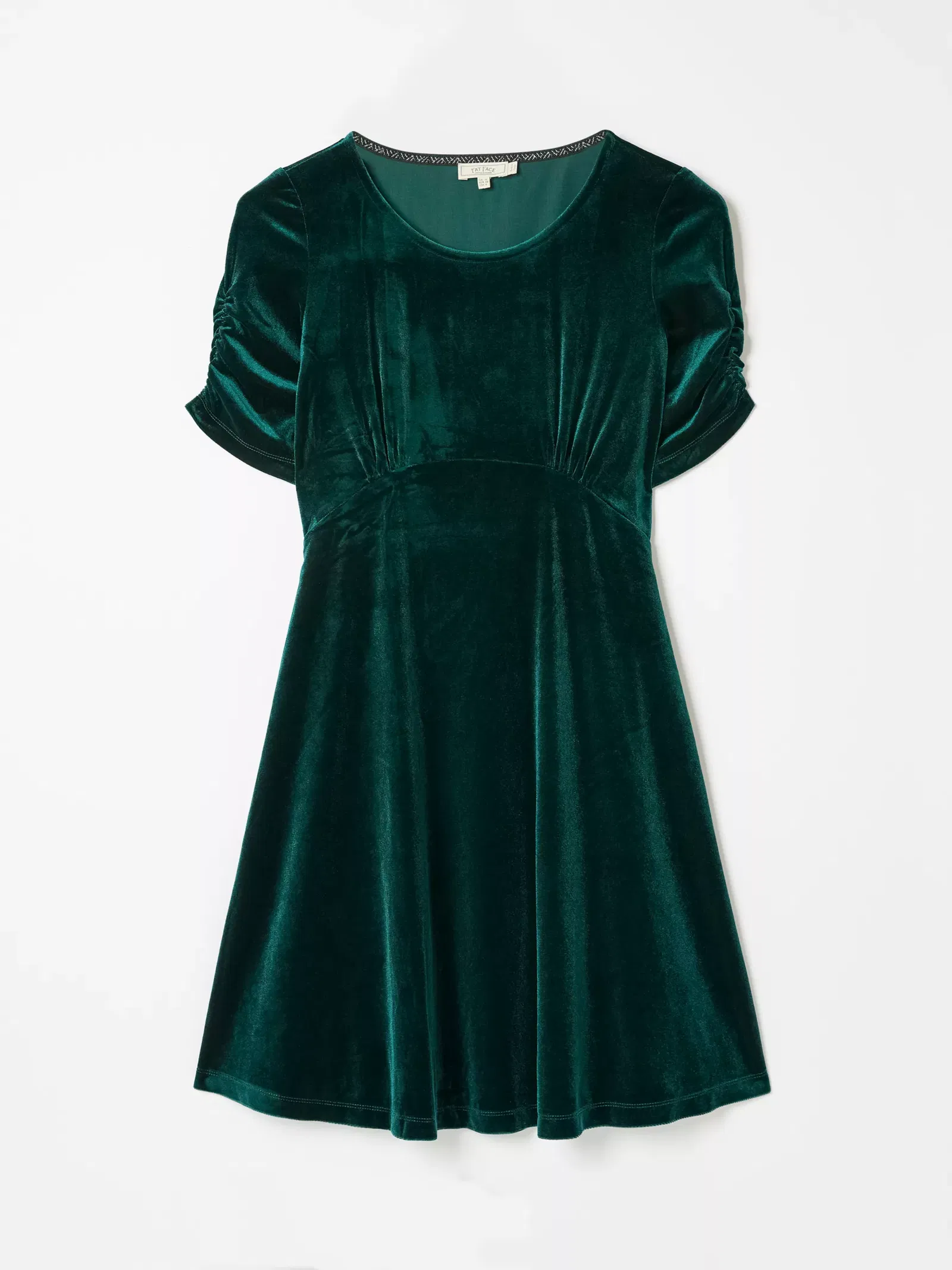 fatface simone velvet dress