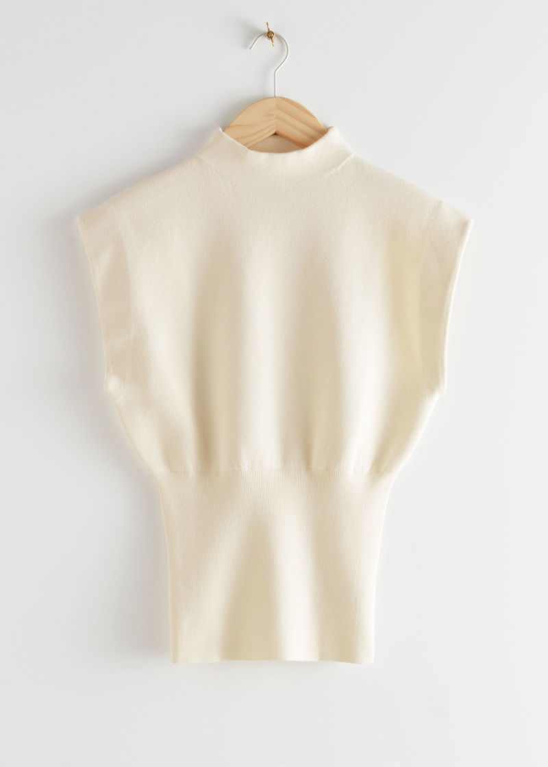OTHER STORIES Sculptural Knit Top endource
