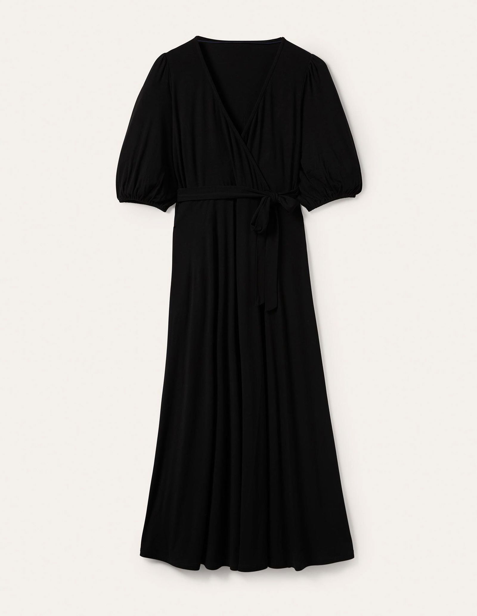 boden fixed wrap jersey maxi dress Boden Women's Carla Jersey Wrap Dress in Black