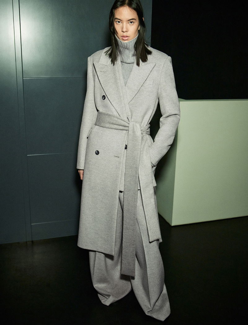 JOSEPH Watermark Wool Clichy Coat endource