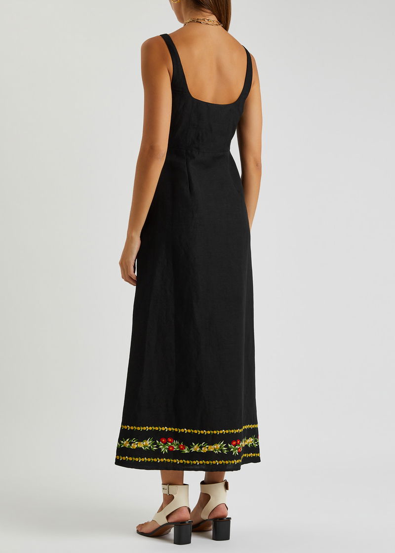 rixo benedict midi dress Rent Rixo Benedict Midi Dress - RIXO