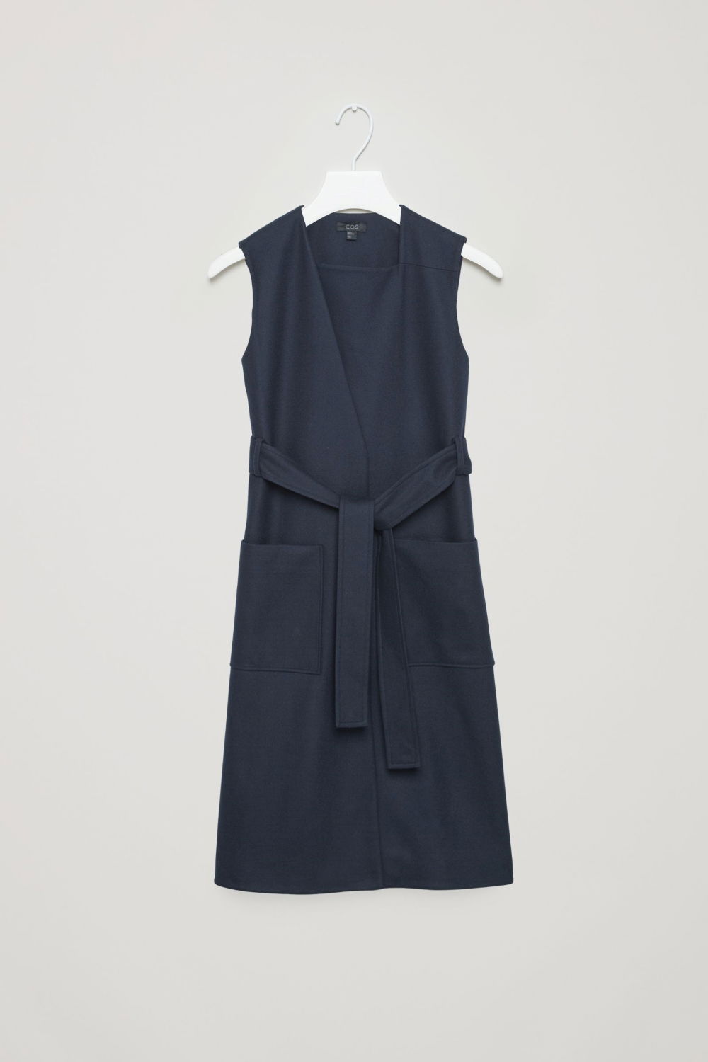 COS Sleeveless Wrap Dress | endource