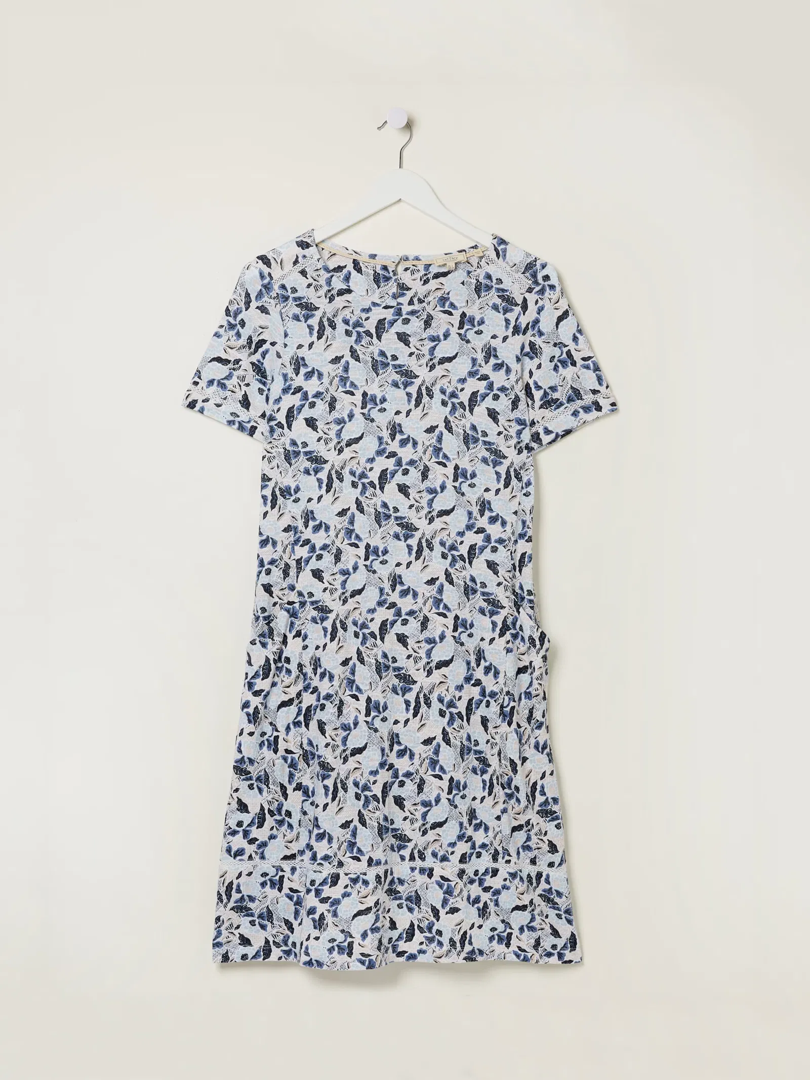 fatface simone velvet dress