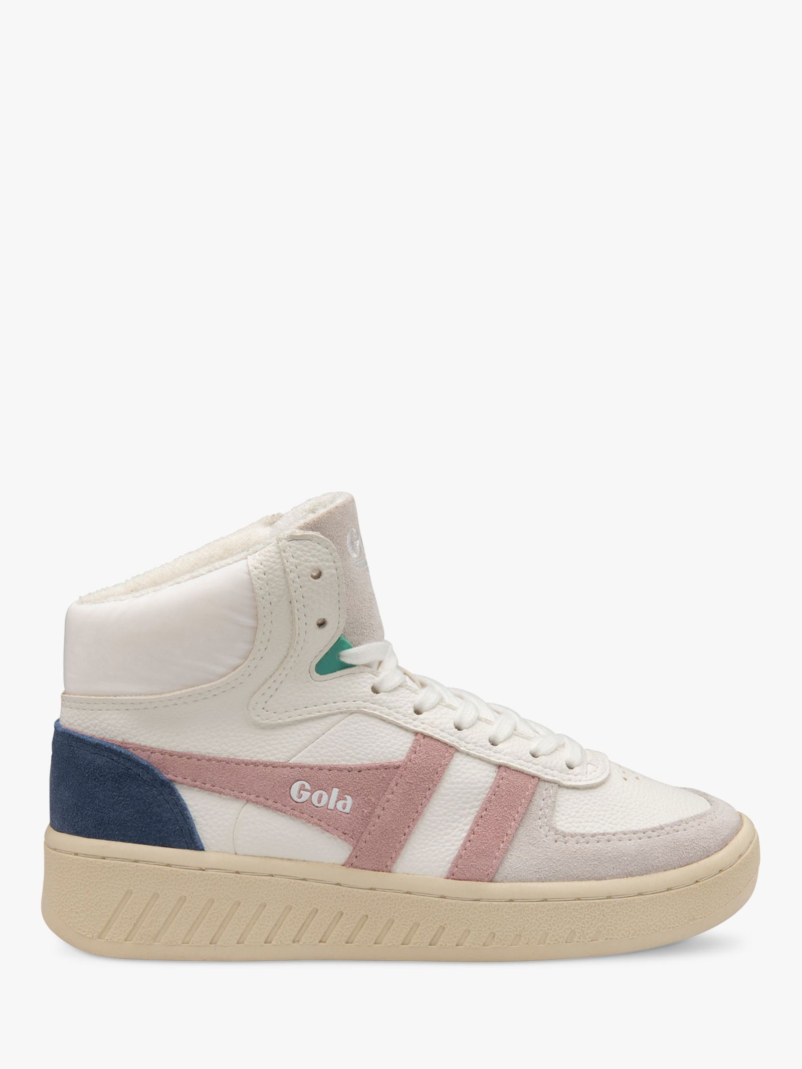 GOLA Classics Slam Trident Trainers in White/Pink/Moonlight | Endource