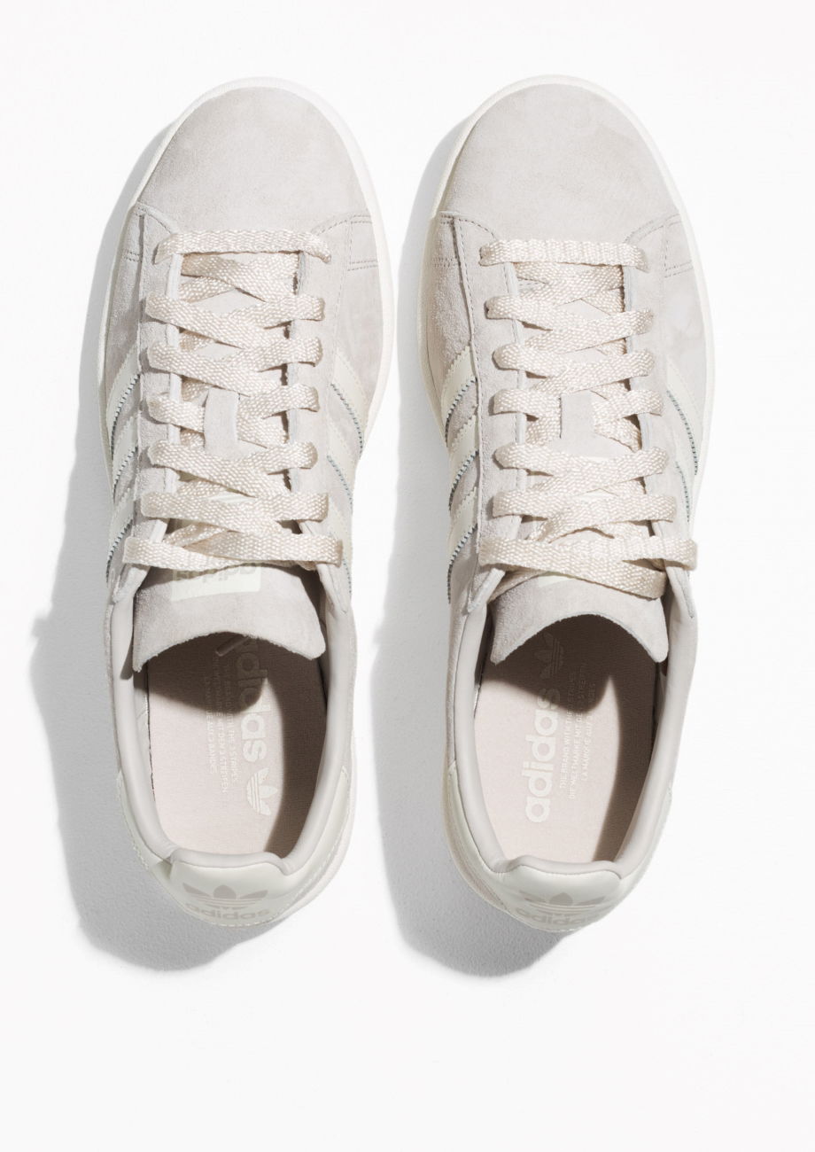 adidas gazelle silver green womens adidas Campus ADV Wonder Sage / Chalk White 8 main image 0