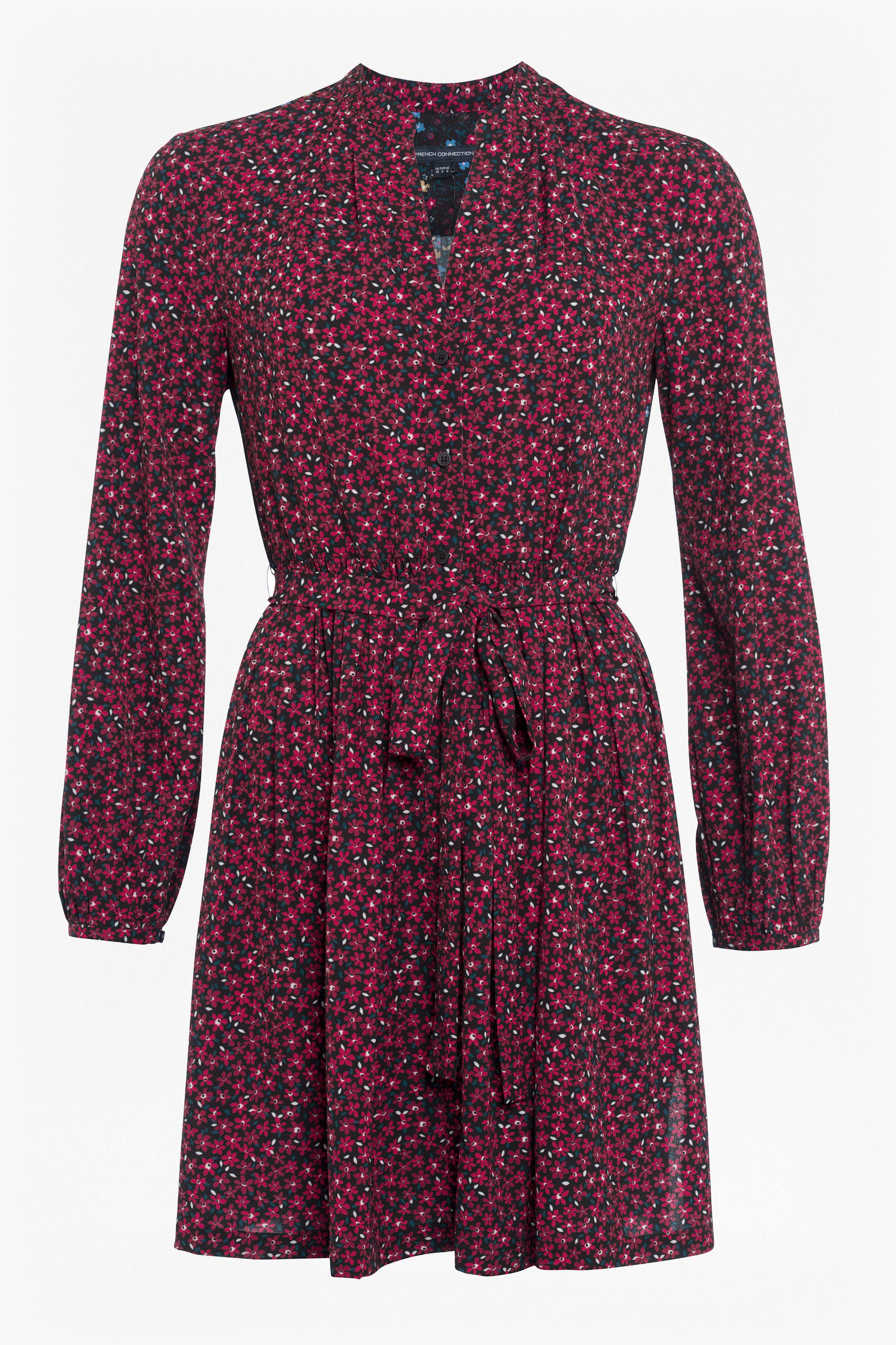 FRENCH CONNECTION Aubine Floral Shirt Dress endource - Main Image