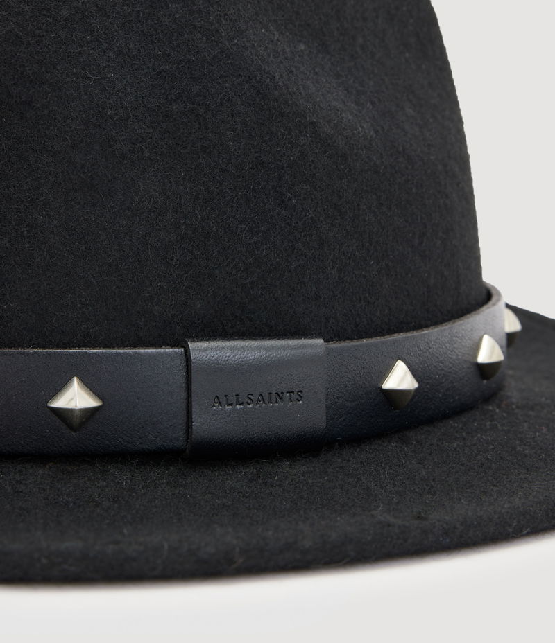 ALLSAINTS Maxie Studded Fedora Hat | endource display picture 3