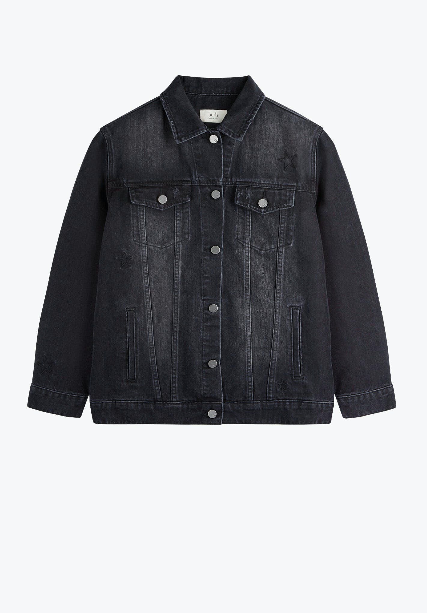 HUSH Oversized Denim Jacket endource