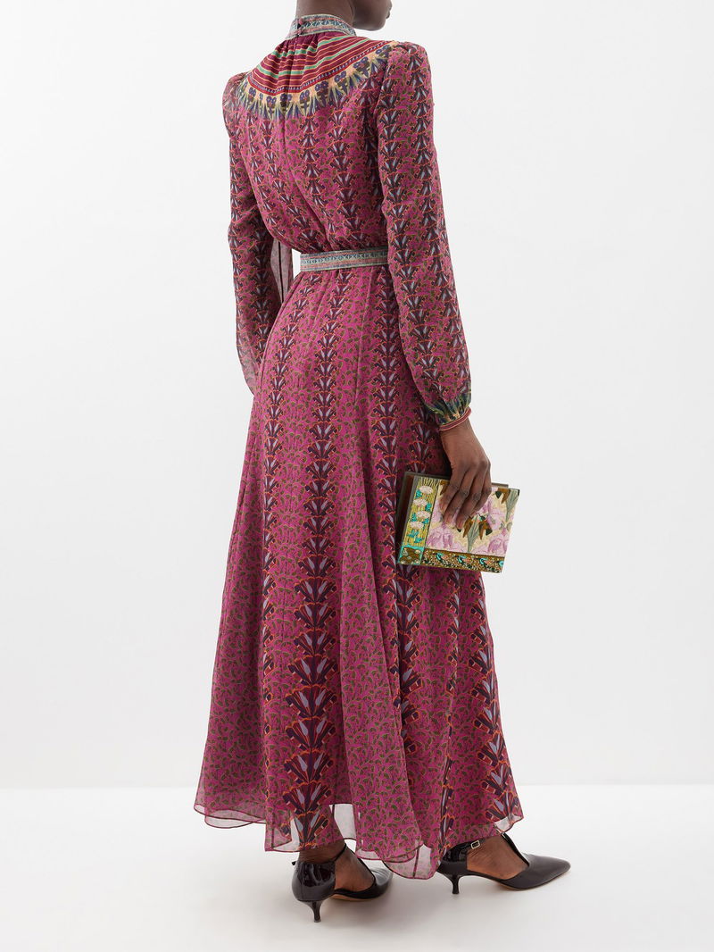 polkadot midi dress With Jean | Maude Dress