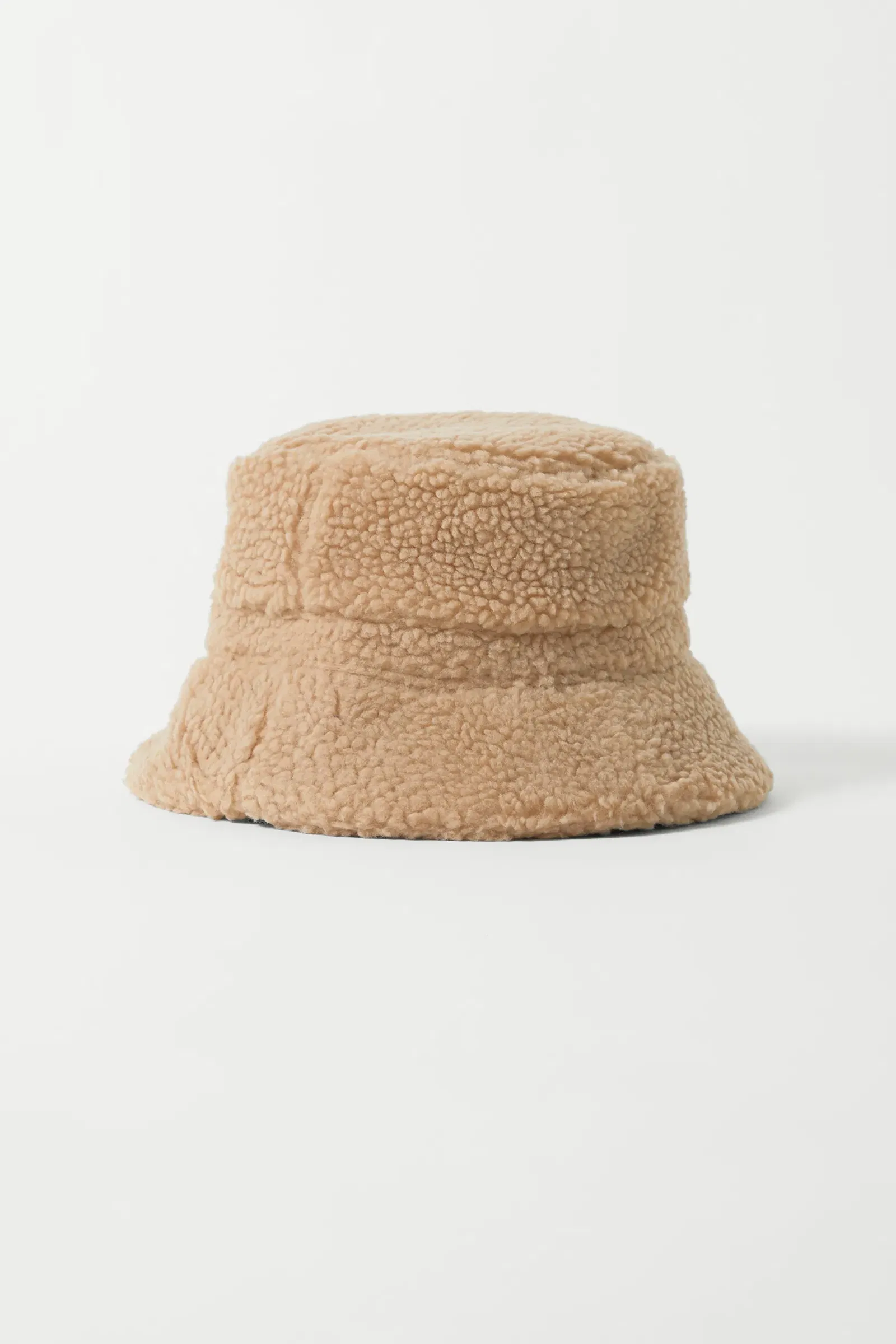 Cream Teddy Bucket Hat