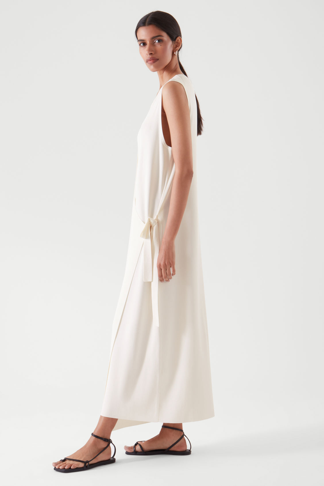 COS Sleeveless Wrap Dress | endource