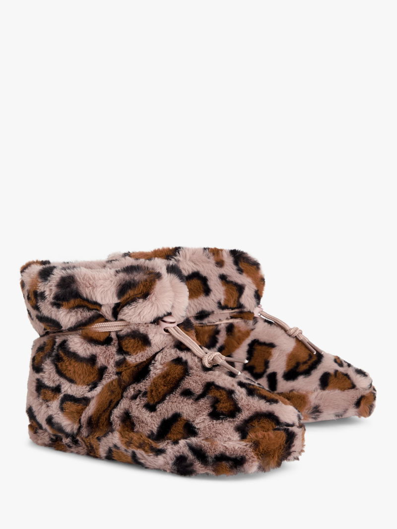 JOHN LEWIS ANYDAY Faux Fur Toogle Slipper Boots endource