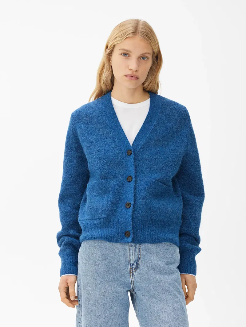 ARKET Alpaca & Merino Cardigan | Endource