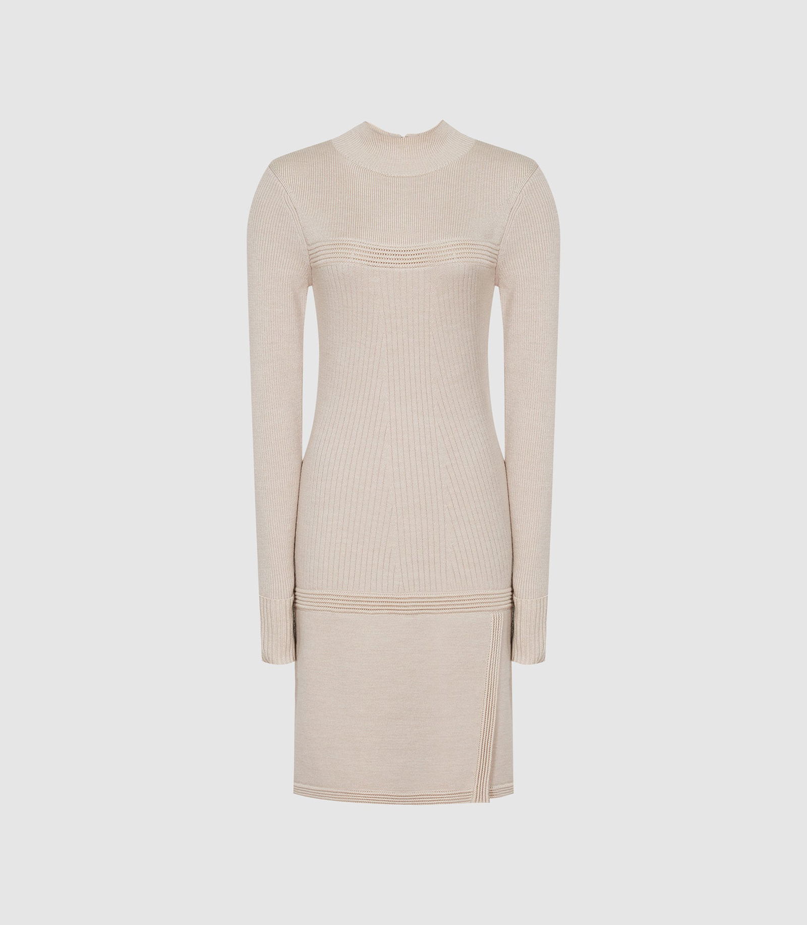 reiss zoe knitted dress 51% off Mini Roll neck