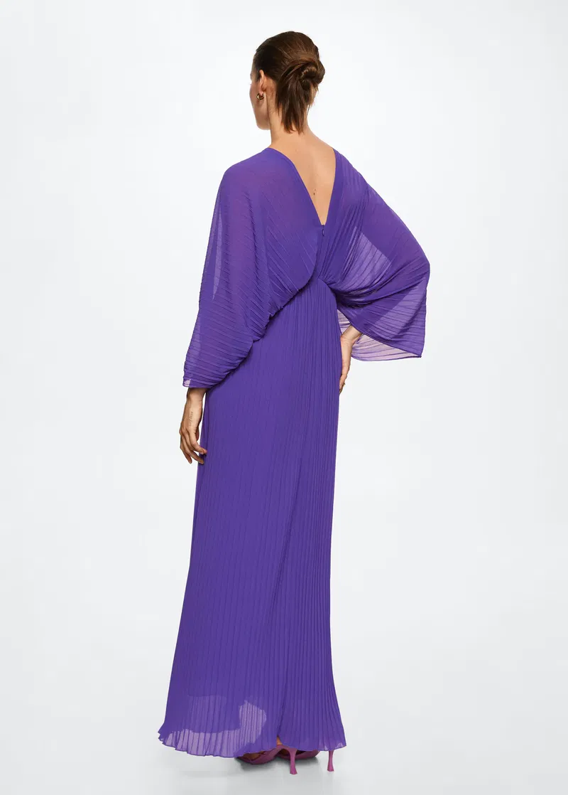 green emerald velvet dress Mango pleated dress  HotBrandDeals