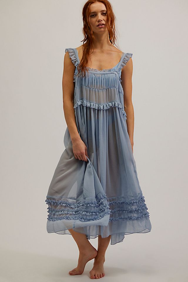 knee length dresses for ladies Ivory Moon Phase Midi // Free People *XS-XL* | Women's Clothing