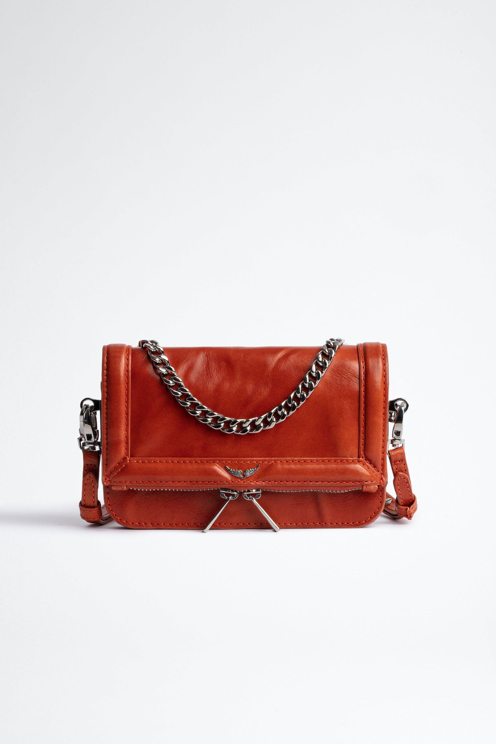 ZADIG & VOLTAIRE Rock Nano Novel Bag in SUNSET Endource