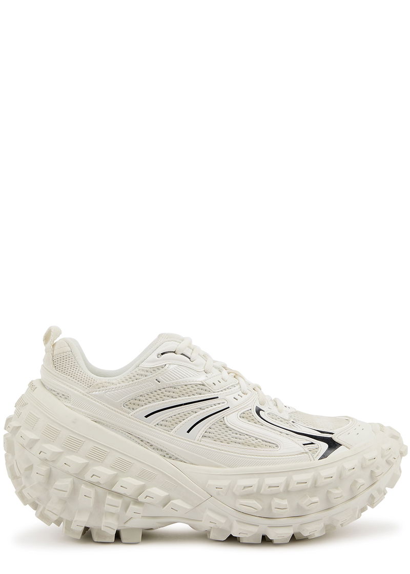 BALENCIAGA Defender Mesh Panelled Sneakers endource
