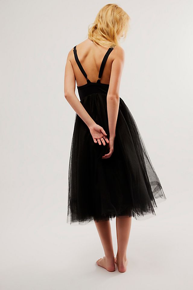 Free People Lets Talk Tutu Slip In Fallen Rose Endource 1331