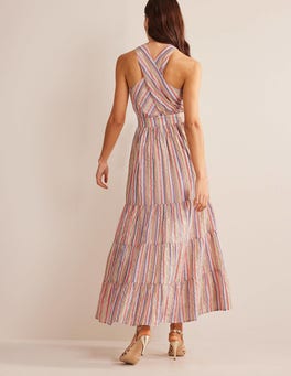 BODEN Metallic Stripe Maxi Dress | endource