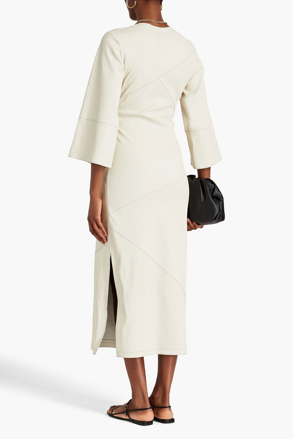 BY MALENE BIRGER Daisyan Leather Midi Dress | endource