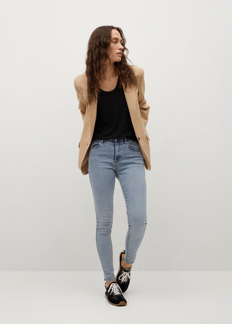 Elsa Medium-Waist Skinny Jeans