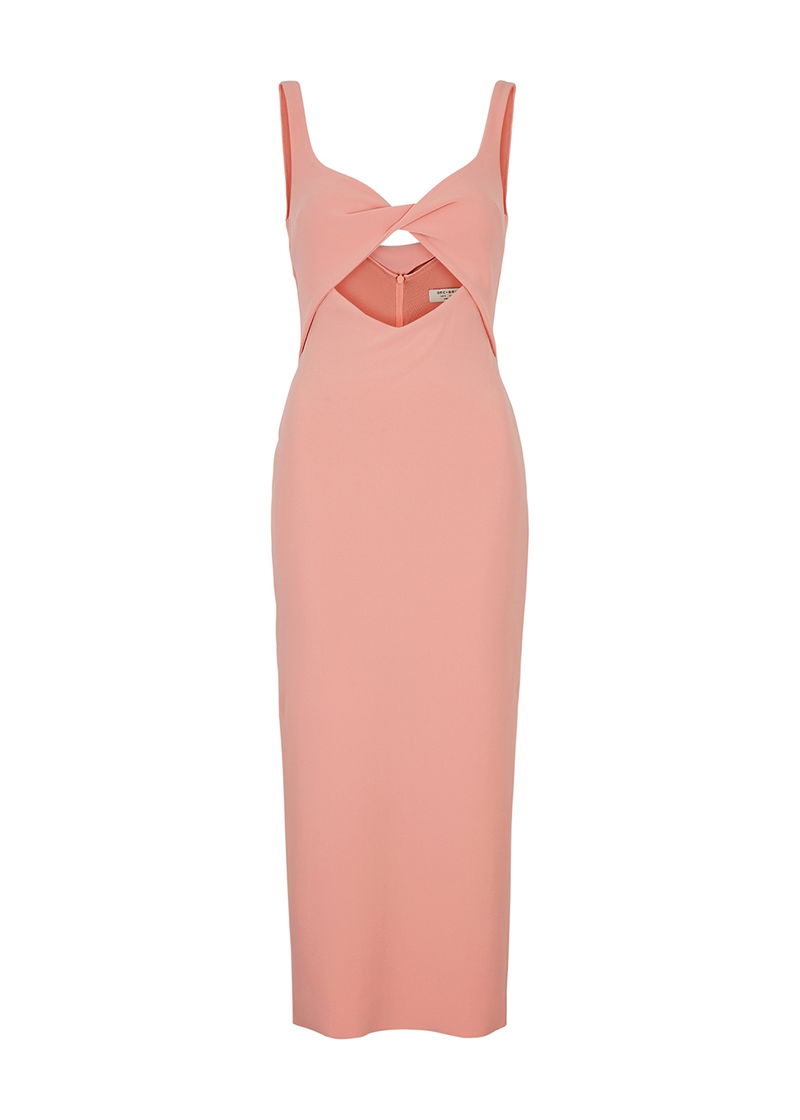 bec and bridge cut out midi dress Bec + Bridge Elle Cut-Out Midi Dress