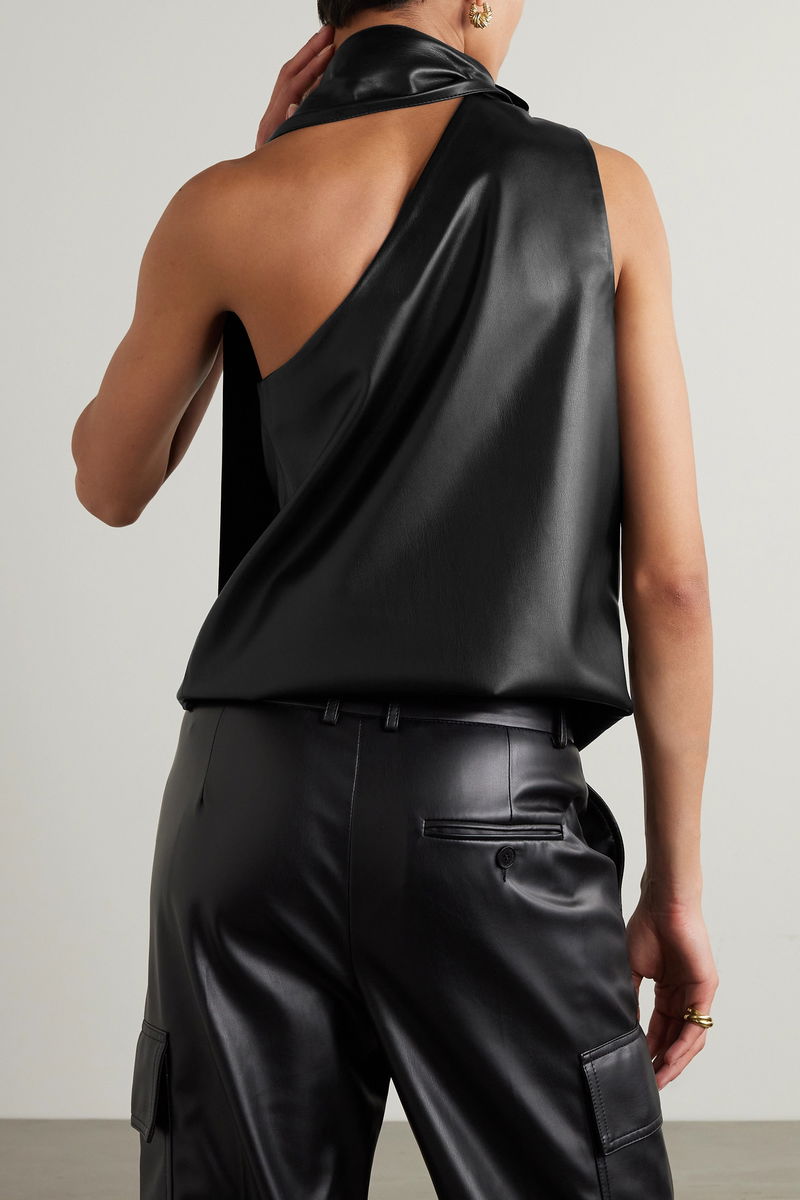 Draped Halterneck Top