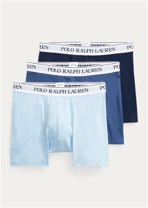 POLO RALPH LAUREN Stretch Cotton Boxer 3-Pack in Multi