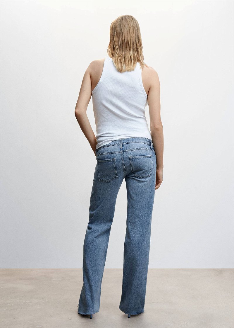Mango Women's Maternity Straight Jeans