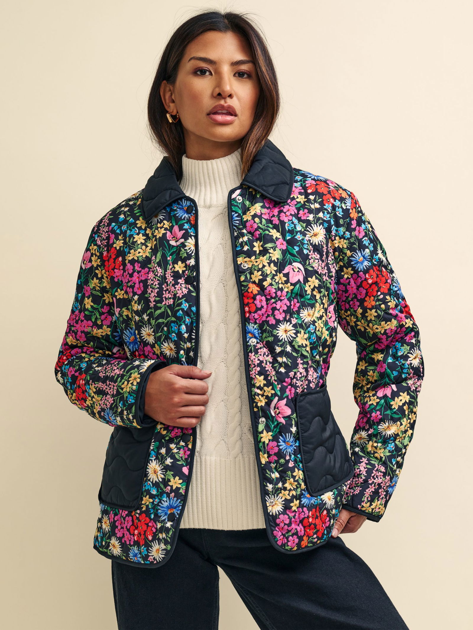 NOBODY'S CHILD Rena Quilted Jacket | Endource