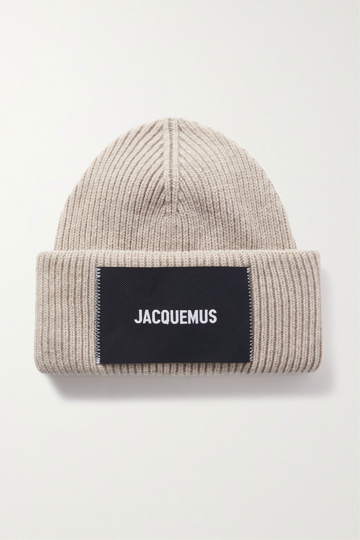 jacquemus beanie beige