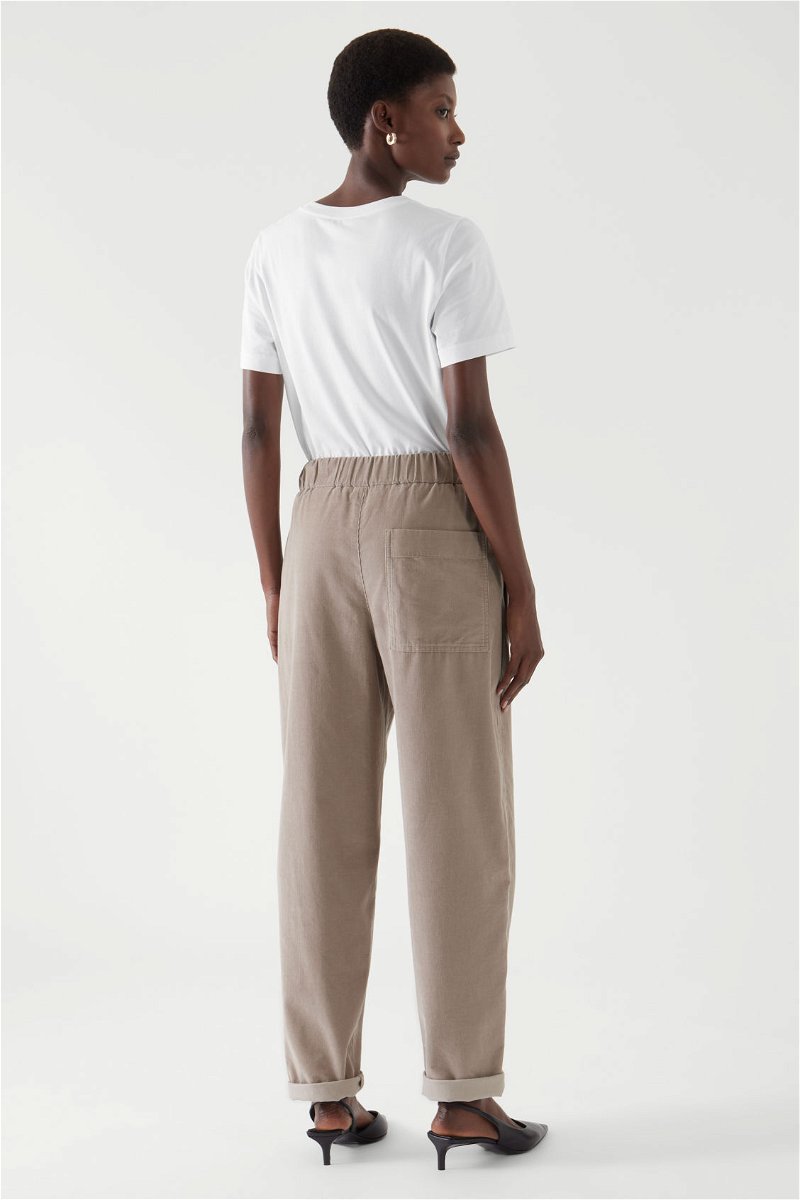 Relaxed-Fit Corduroy Trousers