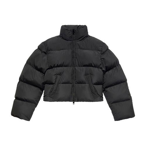 BALENCIAGA Doudoune Shrunk Jacket in Black | Endource