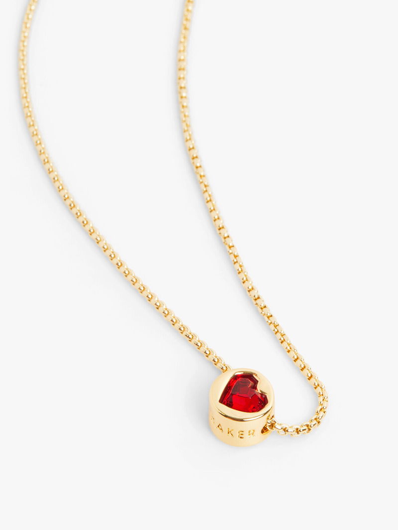 TED BAKER Harparh Heart Rock Pendant endource