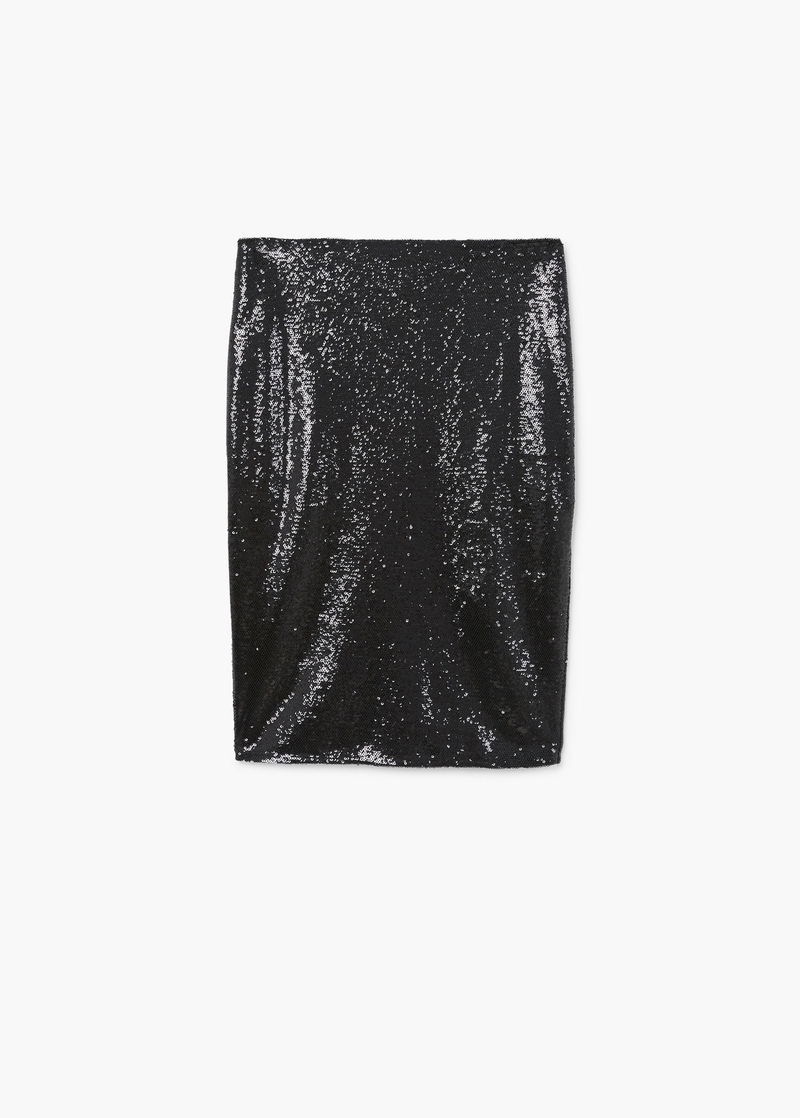 MANGO Sequin Skirt