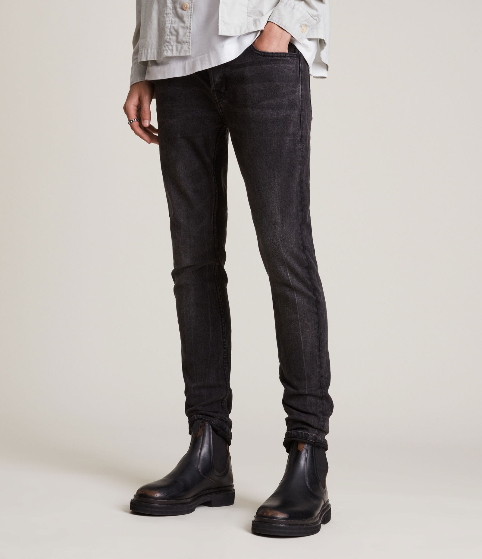 allsaints cigarette skinny jeans fit jeans from AllSaints AllSaints Cigarette slim-fit Jeans |