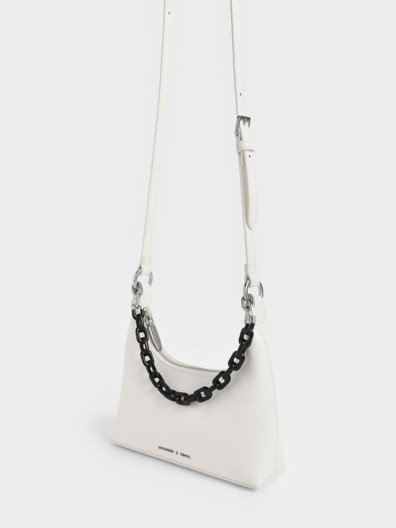 CHARLES KEITH Koi Chain Handle Shoulder Bag endource