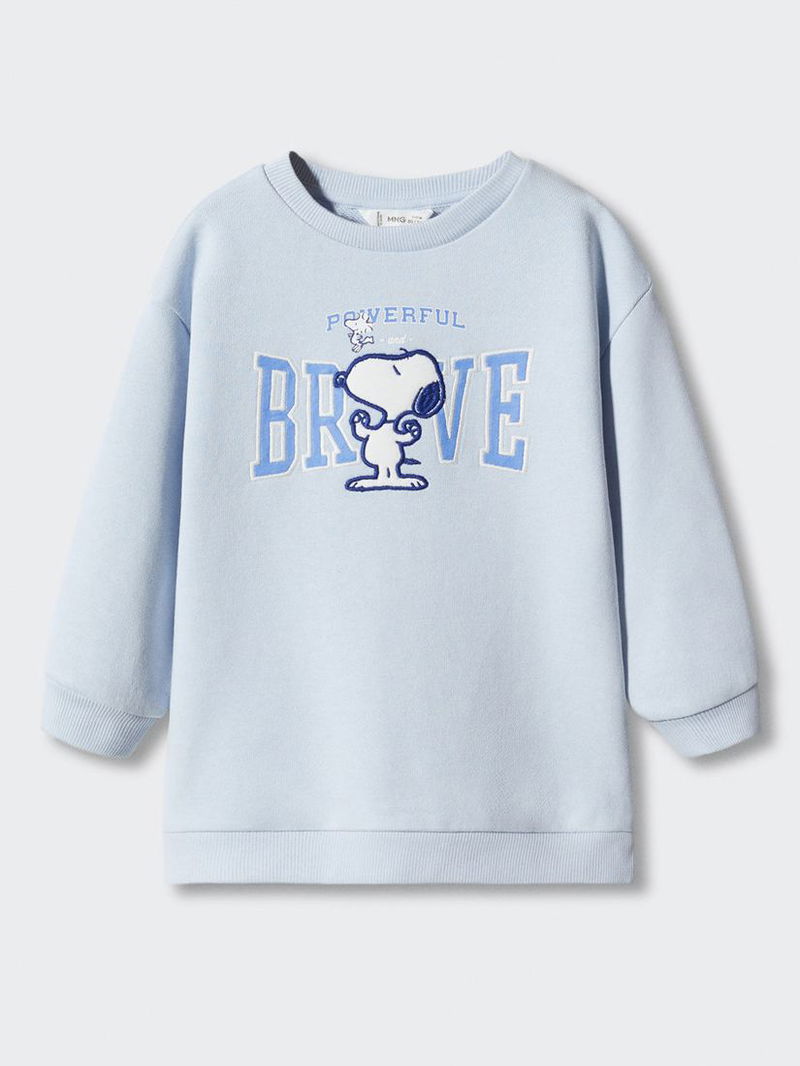 MANGO Snoopy Print Sweatshirt endource